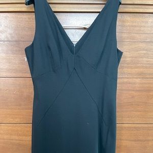 Vintage knee length Dolce & Gabbana black cocktail dress size 30/44 Italian